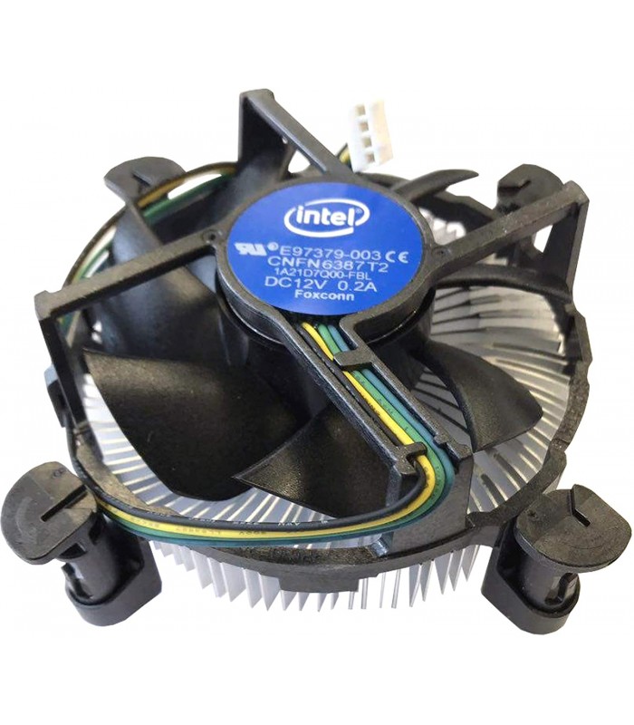 DISIPADOR AIR INTEL DC/i3/i5/i7 3.5" Socket LGA1150 LGA1151 LGA1155 LGA1156 4-PIN