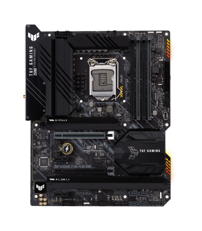 MBO ASUS TUF GAMING Z590-PLUS WIFI/LGA1200/4XDDR4 5333/6XSATA/8X USB/WiFi6/1X DP/1X HDMI/2X PCIE4.0, 3.0/3X M.2/ 10TH 11TH 