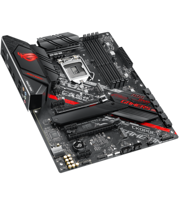 MBO ASUS ROG STRIX B460-H GAMING /ATX/LGA1200/4xDDR4 2933/6XSATA/7X USB/1GbLAN/1X DP/1X HDMI/5X PCIE3/2X M.2/5XAudio/ 10TH 
