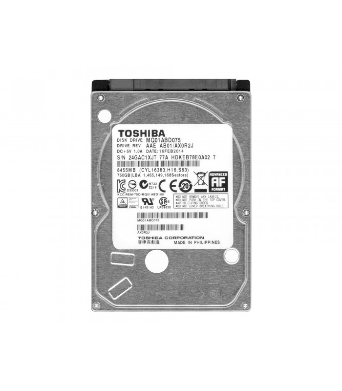 HDD TOSHIBA 750GB 2.5" 9.5mm 5400RPM/ SATA MQ01ABD075 (DS)