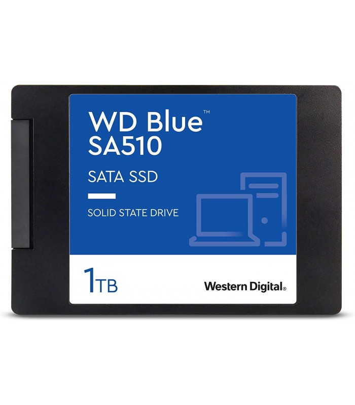 SSD WD BLUE SA510 1TB 2.5"/7mm SATA III 6GB/S, TBW 400 / 560/520MB/s RW - WDS100T3B0A