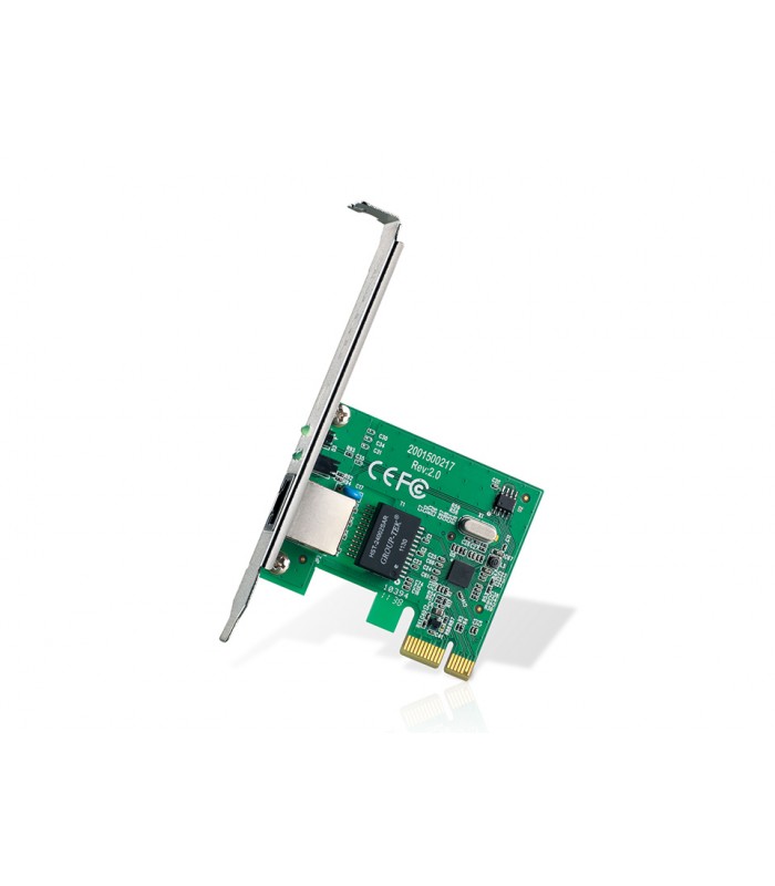 ADAPTADOR TP-LINK TG-3468 10/100/1000Mbps PCI-E X1 ALÁMBRICO 802.3x /Gigabit/1-PTOS RJ45/ BK