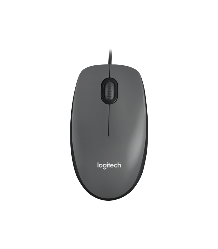 MOUSE LOGITECH M100 USB-A ALAMBRICO NEGRO /OPTICO/3BOTONES/1000DPI/ 1.8M PC 910-001601