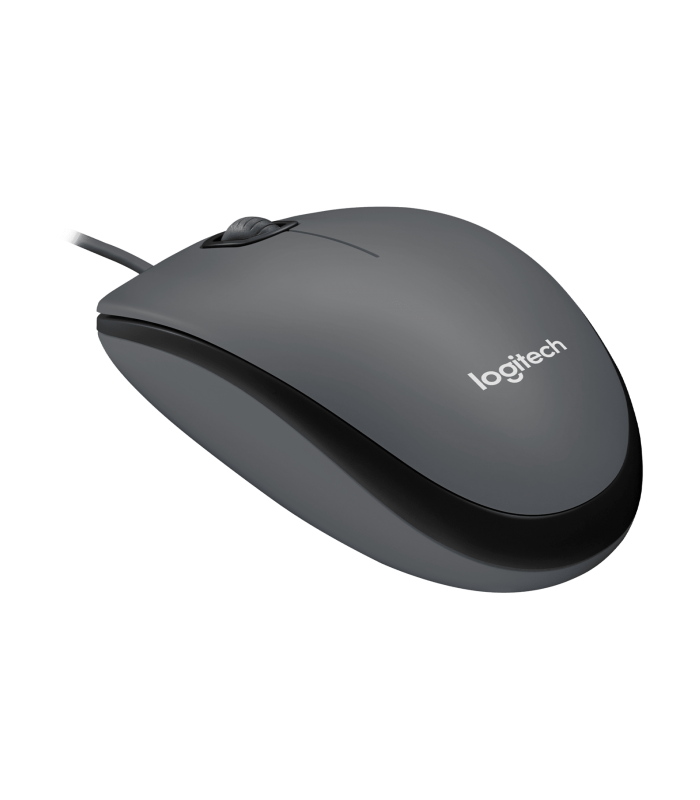 MOUSE LOGITECH M100 USB-A ALAMBRICO NEGRO /OPTICO/3BOTONES/1000DPI/ 1.8M PC 910-001601