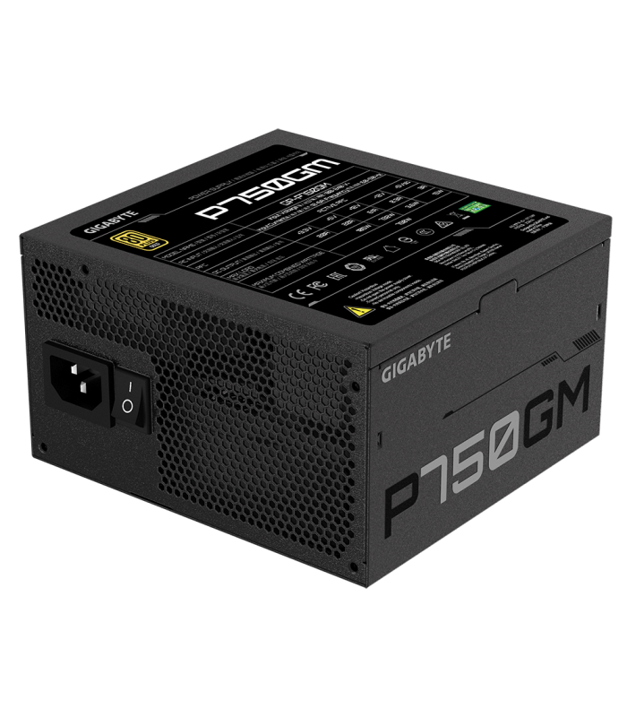 FUENTE DE PODER GIGABYTE P750GM 750W REALES/80 PLUS GOLD/ATX 20+4X1/EPS 4+4X2/PCI-E 6+2 X4/SATAX8/MOLEX X3/GP-P750GM