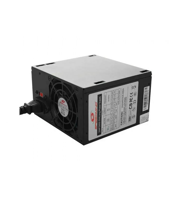FUENTE DE PODER SPEEDMIND 600W W/SATA/20+4 PIN/ SMPS600 PC