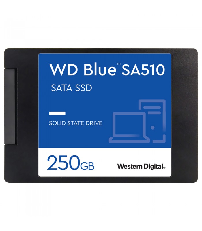 SSD WD BLUE SA510 250GB 2.5"/7mm SATA III 6GB/S, TBW 100 555/440MB/s RW - WDS250G3B0A