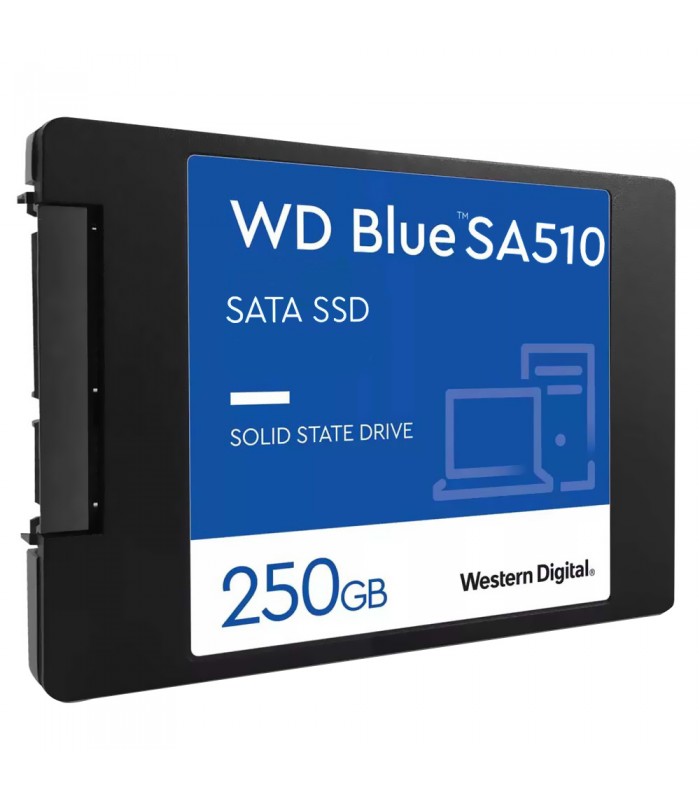 SSD WD BLUE SA510 250GB 2.5"/7mm SATA III 6GB/S, TBW 100 555/440MB/s RW - WDS250G3B0A