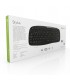 TECLADO KLIP XTREME KKS-050S USB-A ALAMBRICO ERGONOMICO NEGRO ESPAÑOL PC