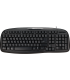 TECLADO KLIP XTREME KKS-050S USB-A ALAMBRICO ERGONOMICO NEGRO ESPAÑOL PC