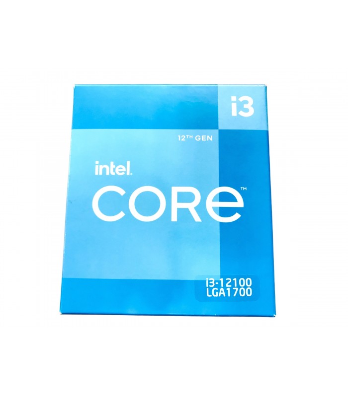 CPU INTEL i3-12100 3.30/TB 4.30GHz 4C 12MB LGA1700 89W BX8071512100 12th GEN