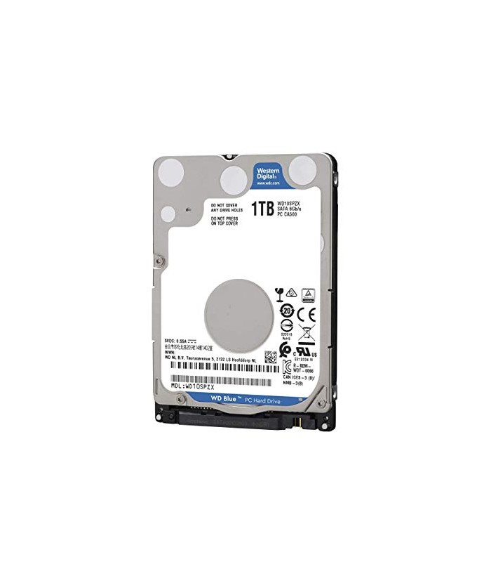 HDD WD BLUE 1TB 2.5" 7MM SATA III, 6GBIT/S, 5400RPM, 128MB CACHE WD10SPZX 0YYFN4 (DS).