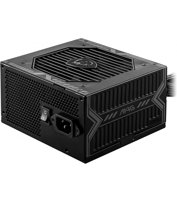 FUENTE DE PODER MSI MAG A650BN 650W REALES/80 PLUS BRONCE/ATX 20+4X1/EPS 4+4X1/PCI-E 6+2 X2/SATAX5/MOLEX X2/FDDX1
