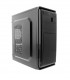 CASE XTECH XTQ-209 ATX/MATX 600W/NEGRO TORRE/POWER/RESET/2xUSB 2.0/MIC/ PC / CS512GNC12