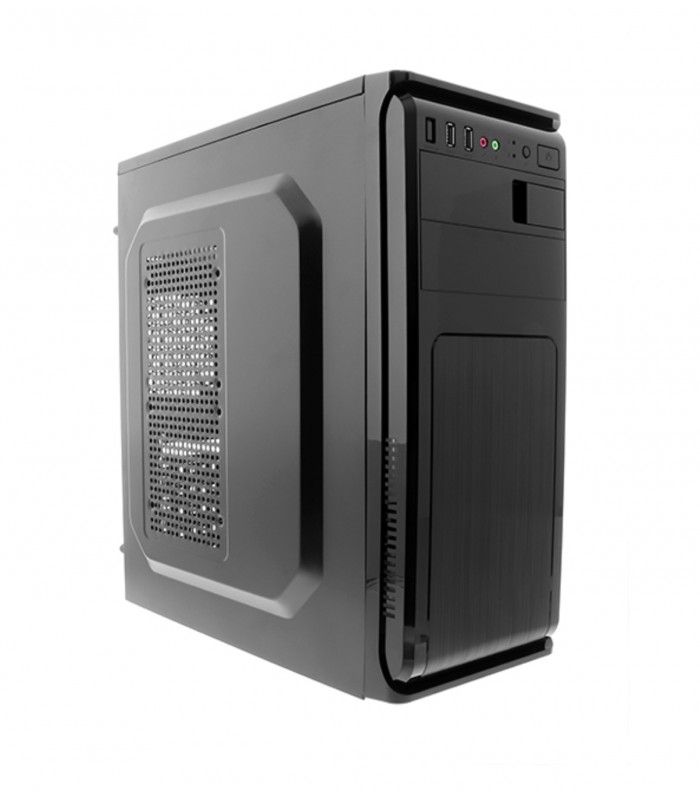 CASE XTECH XTQ-209 ATX/MATX 600W/NEGRO TORRE/POWER/RESET/2xUSB 2.0/MIC/ PC / CS512GNC12