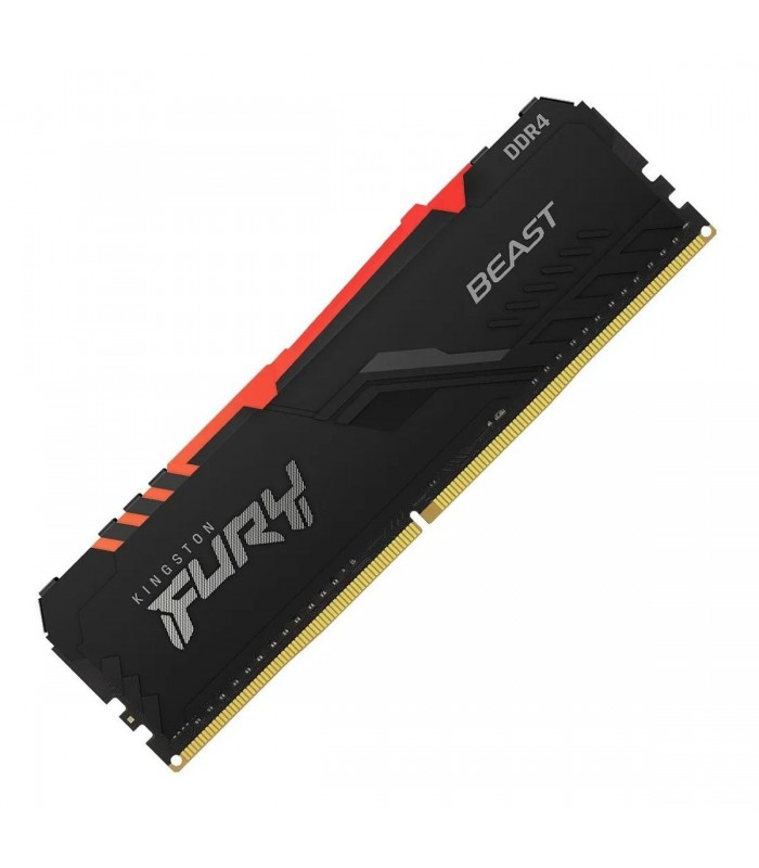 MEMORIA KINGSTON HYPERX FURY 8GB DDR4 3200MHZ UDIMM Non-ECC CL16 288PIN 1.35V PC RGB KF432C16BBA/8