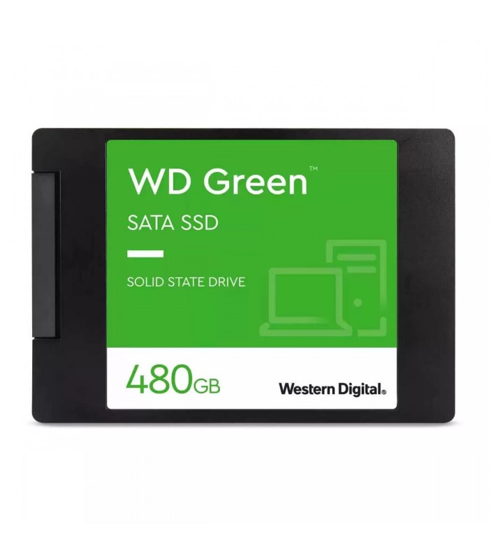SSD WD GREEN 480GB 2.5"/7mm SATA III 6GB/S, 545MB/s R - WDS480G3G0A