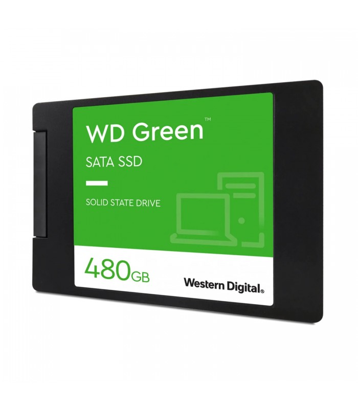 SSD WD GREEN 480GB 2.5"/7mm SATA III 6GB/S, 545MB/s R - WDS480G3G0A