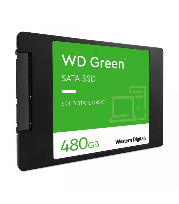 SSD WD GREEN 480GB 2.5"/7mm SATA III 6GB/S, 545MB/s R - WDS480G3G0A