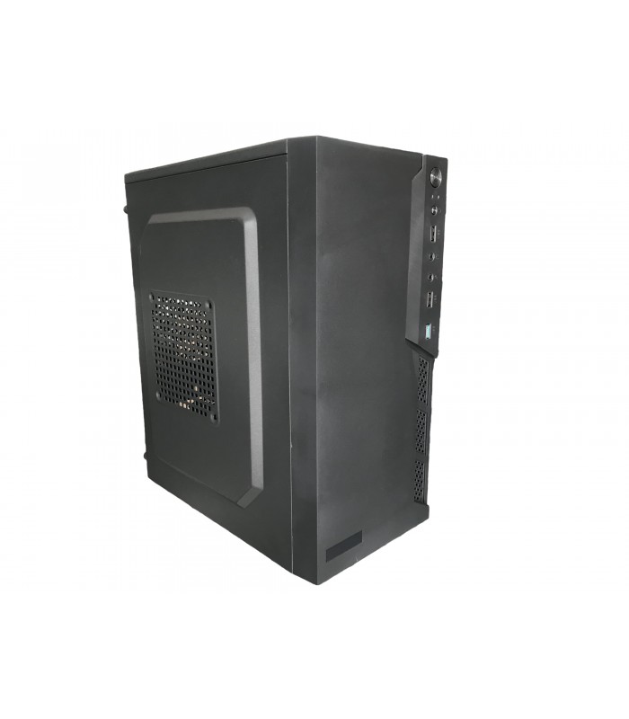 CASE SPEEDMIND SMCSM10 MINI ATX/MATX 600W / 1XUSB 3.0/ 2XUSB 2.0 / NO-DVD /PC  NEGRO