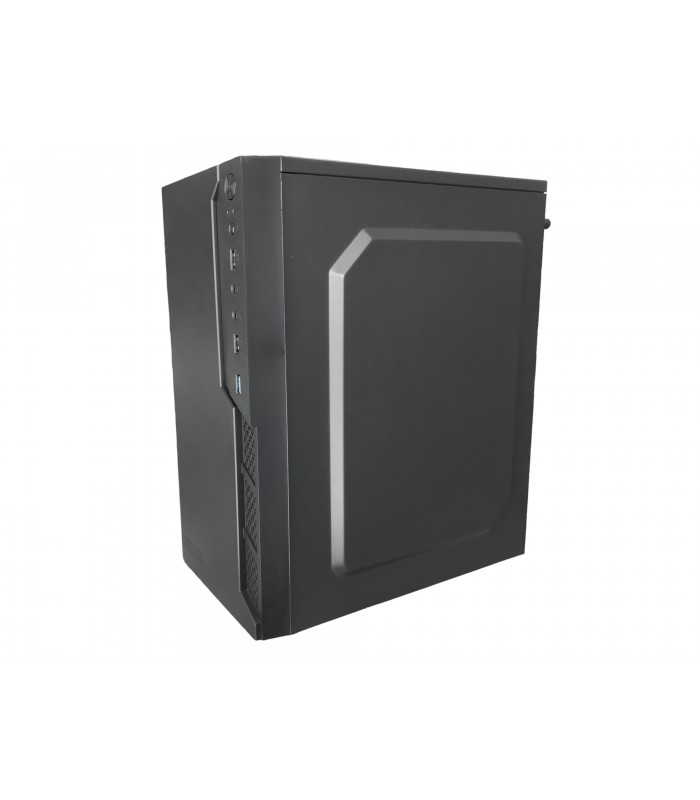 CASE SPEEDMIND SMCSM10 MINI ATX/MATX 600W / 1XUSB 3.0/ 2XUSB 2.0 / NO-DVD /PC  NEGRO