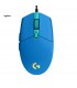 MOUSE LOGITECH G203 USB-A ALAMBRICO RGB LIGHTSYNC GAMING AZUL ARM/OPTICO/6BOTONES P./8000DPI/ 2.1M PC 910-005792 