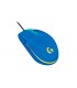 MOUSE LOGITECH G203 USB-A ALAMBRICO RGB LIGHTSYNC GAMING AZUL ARM/OPTICO/6BOTONES P./8000DPI/ 2.1M PC 910-005792 