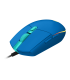 MOUSE LOGITECH G203 USB-A ALAMBRICO RGB LIGHTSYNC GAMING AZUL ARM/OPTICO/6BOTONES P./8000DPI/ 2.1M PC 910-005792 