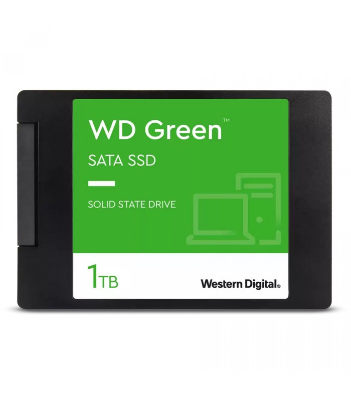 SSD WD GREEN 1TB 2.5"/7mm SATA III 6GB/S, 545MB/s R - WDS100T3G0A-00NA50