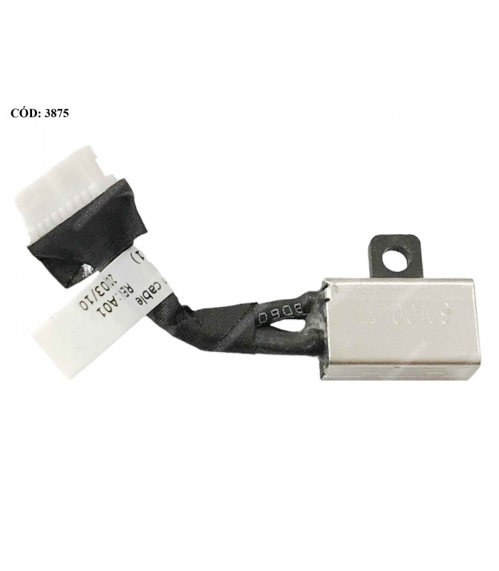 DC JACK POWER DELL INSPIRON 14 5481 5482 5485 5491 SERIES +CABLE 0WJXD9 WJXD9 ORIG.