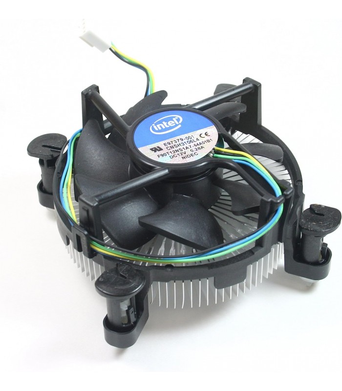 DISIPADOR AIR INTEL DC/i3/i5/i7 3.5" Socket LGA1150 LGA1151 LGA1155 LGA1156 4-PIN.(DS)
