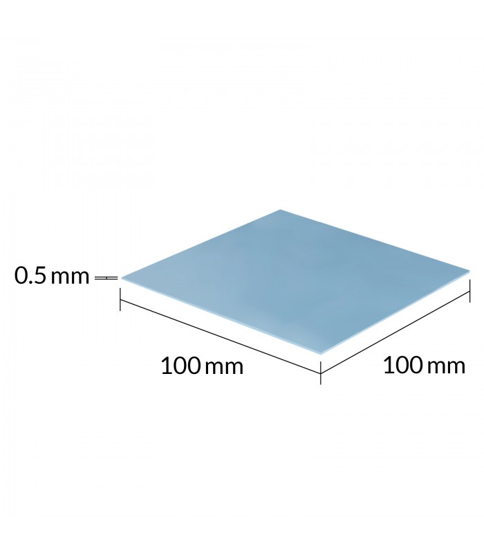 THERMAL PAD ARCTIC TP-3 100X100X0.5MM 1PACK DENS. 3.4g/cc TEMP. -40~150°C AZUL Xbox PS4 ACTPD00025A ORIG.