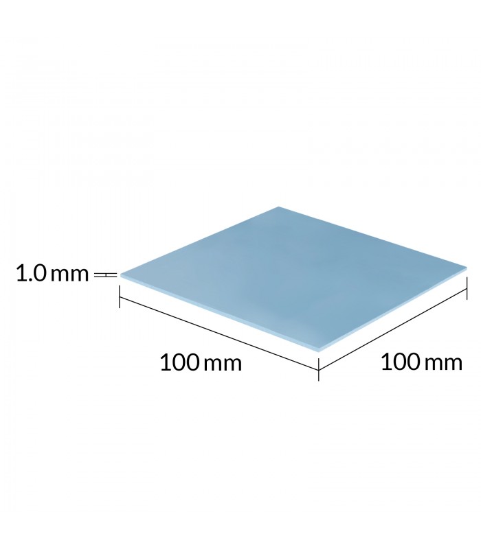 THERMAL PAD ARCTIC TP-3 100X100X1.0MM 1PACK DENS. 3.4g/cc TEMP. -40~150°C AZUL Xbox PS5 ACTPD00053A ORIG.