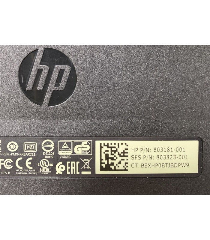 TECLADO HP KBAR211 USB-A ALAMBRICO PC (US) INGLES 803181-001 BK ORIG. SIN CAJA