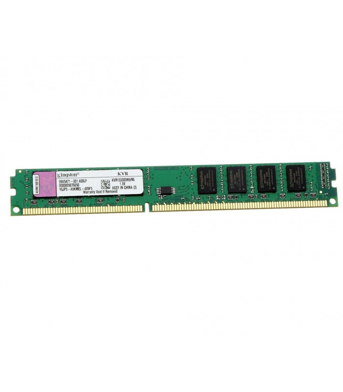 MEMORIA KINGSTON 8GB DDR3 1333MHz UDIMM Non-ECC 1.5V CL9 240PIN PC KVR1333D3N9/8G (DS)