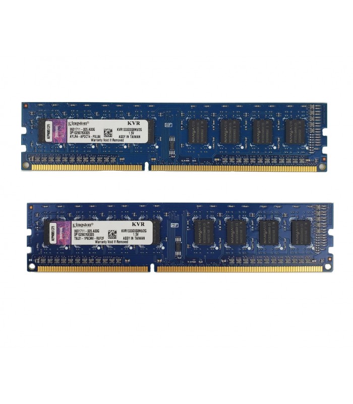 MEMORIA KINGSTON 2GB DDR3 1333MHz UDIMM Non-ECC 1.5V CL9 240PIN PC KVR1333D3S8N9/2G (DS).