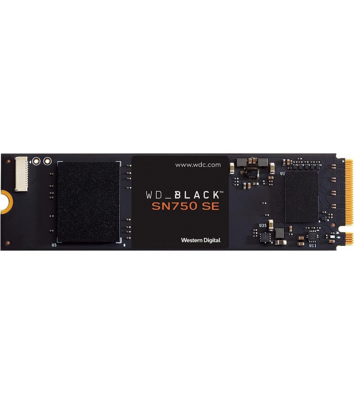 SSD WD BLACK SN750 SE 500GB NVMe PCIE GEN4 M.2 2280 /3D NAND/ TBW 300 / 3600-2000MB/s RW WDS500G1B0E-00B3V0