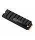 SSD WD BLACK SN750 500GB NVMe PCIE GEN4 M.2 2280 /3D NAND/ TBW 300 / 3430-2600MB/s RW /+ DISIPADOR / WDS500G3XHC-00SJG0