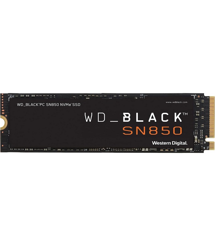 SSD WD BLACK SN850 500GB NVMe PCIE GEN4 M.2 2280 /3D NAND/ TBW 300 / 7000-4100MB/s RW / WDS500G1X0E-00AFY0