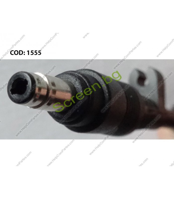 DC CORDS HP 19V / 4.8*1.7mm / PIN NEGRO TIPO BULLET