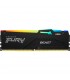 MEMORIA KINGSTON HYPERX FURY BEAST 16GB DDR5 5200MT/s UDIMM Non-ECC CL40-40-40 288PIN 1.25V PC RGB KF552C40BBA-16