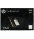 SSD HP EX900 500GB M.2 2280 NVMe PCIe 3.0 x4 Gen 3 3D NAND TLC / TBW 200 / 2100-1500/RW 2YY44AAABB