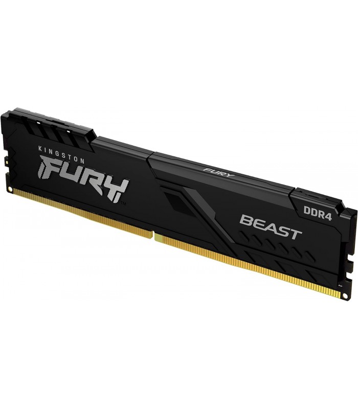 MEMORIA KINGSTON FURY BEAST 16GB DDR4 3200MHz UDIMM Non-ECC CL16 1.35V 288PIN XMP PC KF432C16BB/16