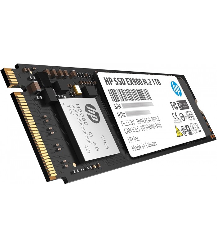 SSD HP EX900 1TB M.2 2280 NVMe PCIe 3.0 x4 Gen 3 3D NAND TLC / TBW 200 /2100-1500/RW 5XM46AAABC