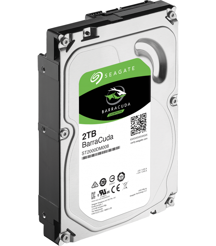HDD SEAGATE BARRACUDA 2TB 3.5" 7200RMP SATA III, 6.0Gb/s 256MB-C 220MB/s PC / ST2000DM008