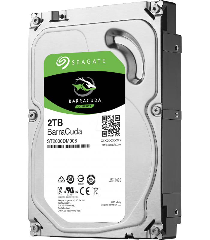 HDD SEAGATE BARRACUDA 2TB 3.5" 7200RMP SATA III, 6.0Gb/s 256MB-C 220MB/s PC / ST2000DM008