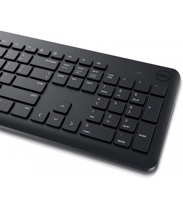 TECLADO+MOUSE DELL KM3322W INALÁMBRICO /KEY BATT 36 MESES/ MOUSE BATT 18 MESES / BK PC/ LA 0255KM ORIG. 1Y.