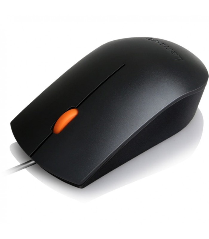 MOUSE LENOVO 300 USB ALAMBRICO 1600Dpi PC NEGRO GX30M39704 ORIG.