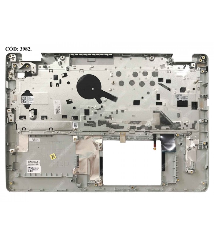 DELL ASSY W/KB W/PLMRST /15 3000 3500 3501 3502 3505 15.6" VOSTRO 15 3500 3501 SERIES 064D8T 08NMC3 SR BL PORTUGUÉS BR ORIG.
