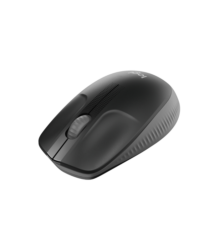 MOUSE LOGITECH M190 INALÁMBRICO GRIS MARENGO /OPTICO/USB-A/3BOTONES/1000DPI/18M BATT/10m/RUEDA/1XAA/ 910-005902